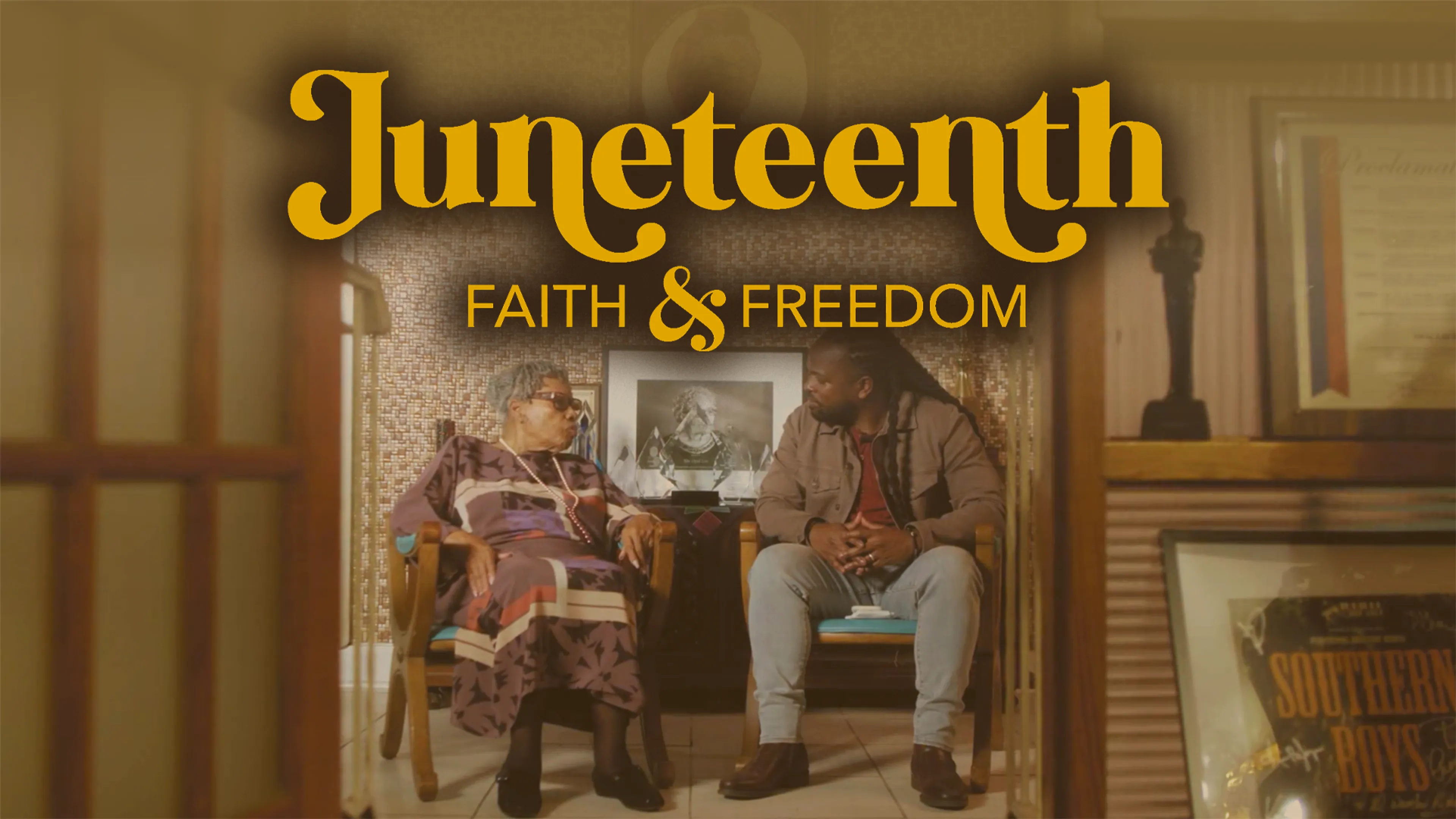 Juneteenth: Faith & Freedom poster